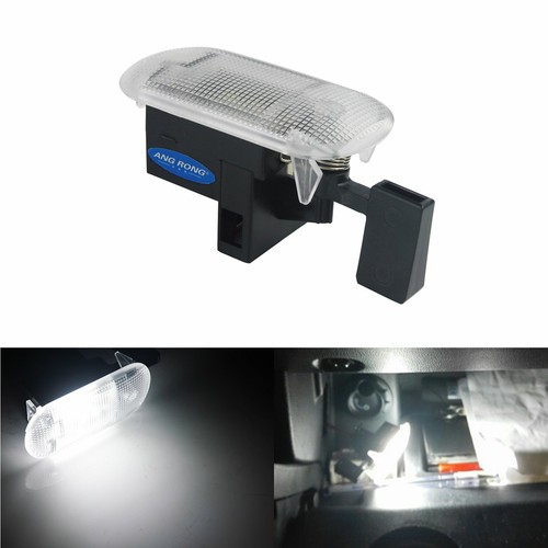White led glove box - white,