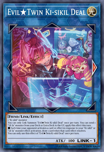 Yugioh alin en052 evil twin - alin-en052,