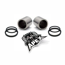 CH250 SPACY 1985 Brake Caliper Pistons Seals Honda Front Stainless Upgrade Parts