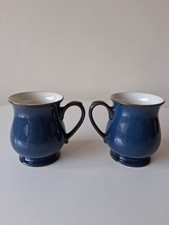  2 x Denby England Boston Blue