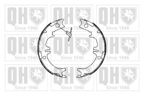 Quinton hazell brake shoe kit - shoe,