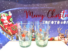 Heineken Silver Half Pint Glasses X 2