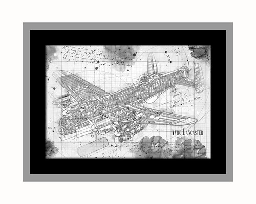Line tech drawing avro - tech,