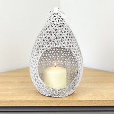 Candle Holder Large Lantern Vintage Home Decor Tealight Decorative Hanging Gift
