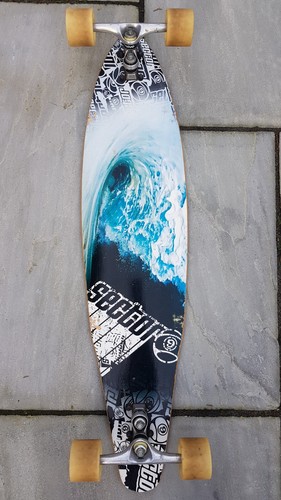 Sector longboard good used - sector, longboard,good