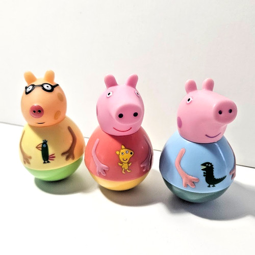 Peppa pig weebles figures - peppa,