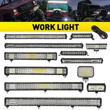12-24V Car LED Work Light Bar Flood Spot Light Driving Offroad Truck SUV 4x4 ATV
