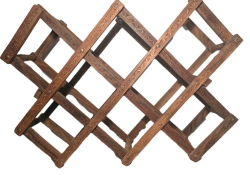 Vintage ornate teak wood - ornate,
