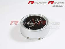 Rota alloys Centre Cap Silver