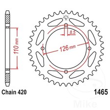 JT Rear Sprocket 47 Tooth 420