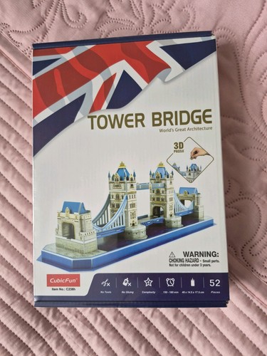 London tower bridge puzzle - bridge, 3d