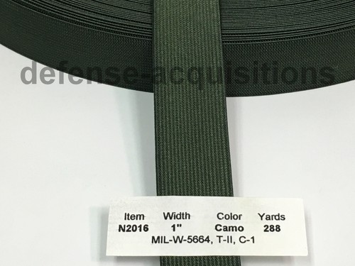 Inch military elastic - 1,