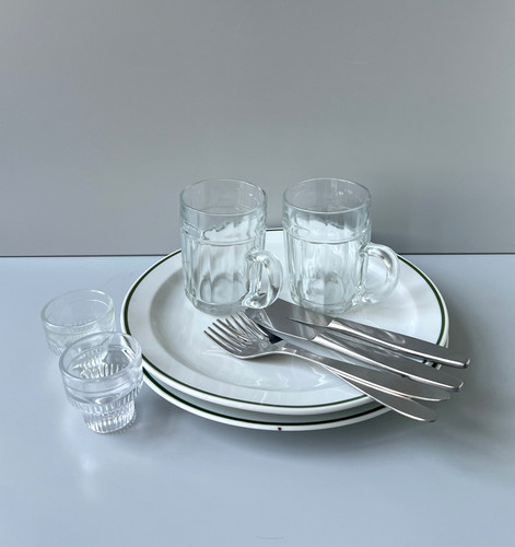 Ddr rationell dinnerware - rationell,