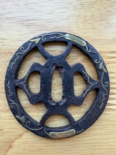 A490 japanese early edo iron - a490,
