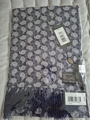 New paisley silk - scarf, rrp