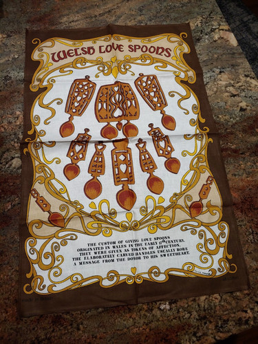 Welsh love spoons - spoons, clive