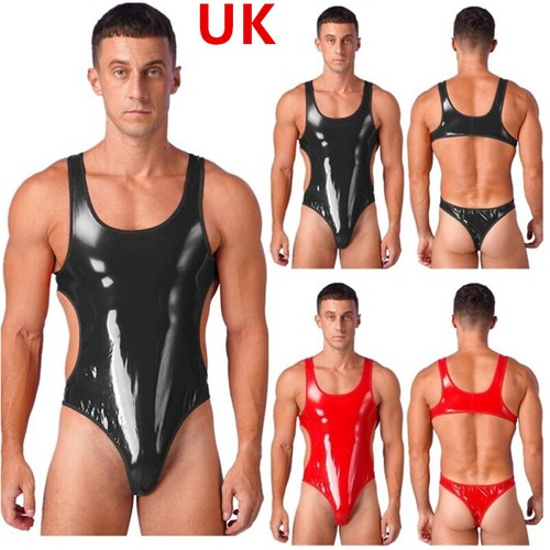 Men wet look - men's, leather