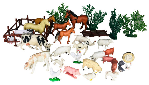 Farm animal toys - farm,