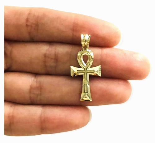 Solid 10k yellow gold - solid,