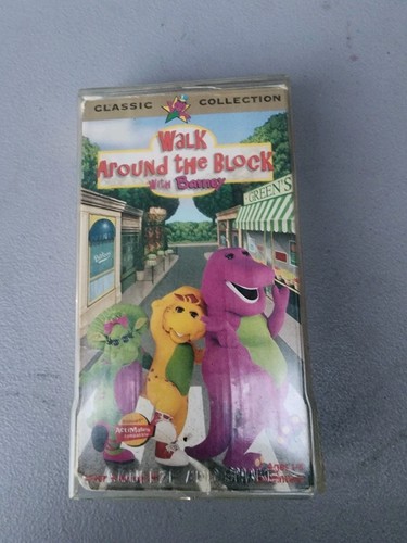 Barney walk around the - walk, block