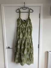 Zara Green Broderie Anglaise