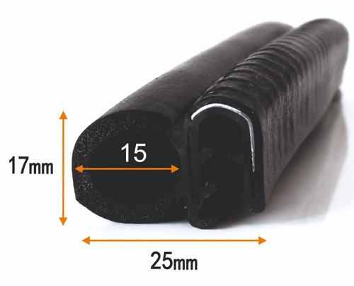 Universal car door rubber edge - universal,