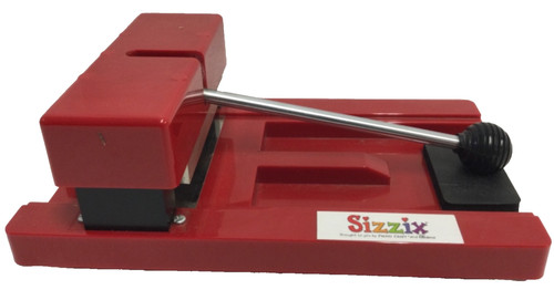 Red sizzix big shot die - big,