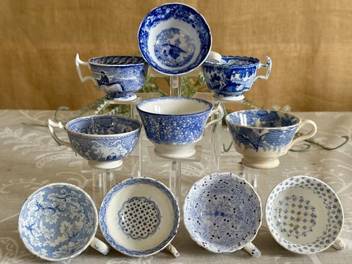 Antique staffordshire blue - antique,