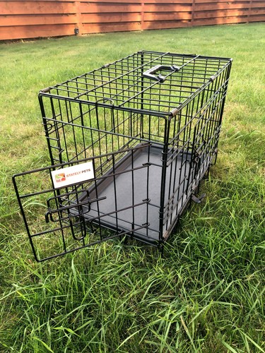 Stately pets dog cage puppy - pets,