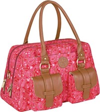 Lässig Baby Changing Bag with Changing Mat – Diaper Organizer with Bottle Hol...