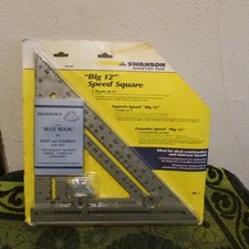 *** New, Sealed. Swanson "Big 12" Speed Square. 7 Tools in 1.  # SO107 ***