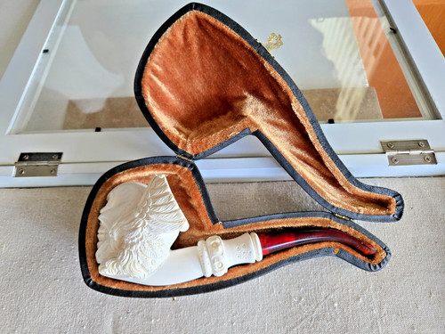 Vintage meerschaum lattice - meerschaum,