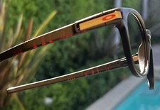 Oakley OO9349 Latch Sunglasses matte black/custom Arms 53mm