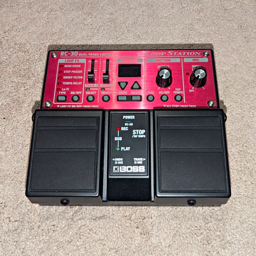 Boss dual track digital - rc-30,