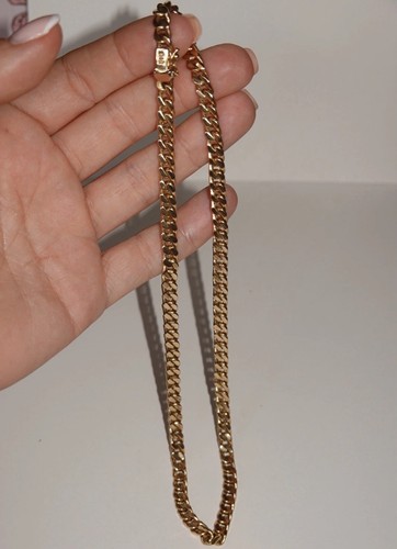 9ct solid yellow gold - gold, heavy