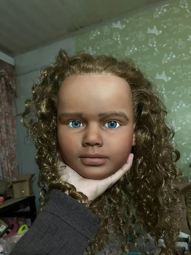 Painted reborn 42in doll - painted, kits