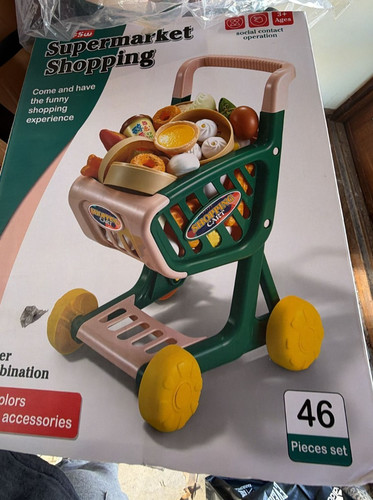 Kids shopping cart set - kids,