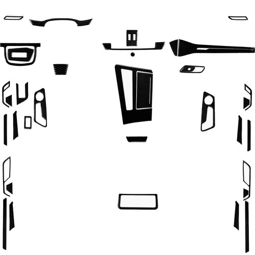 55pcs glossy piano black - 55pcs,