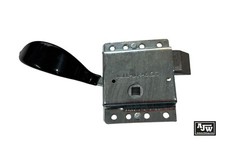 1 X Slam Lock Left Hand Heavy Duty Zinc Plated Trailer Horsebox Vehicle