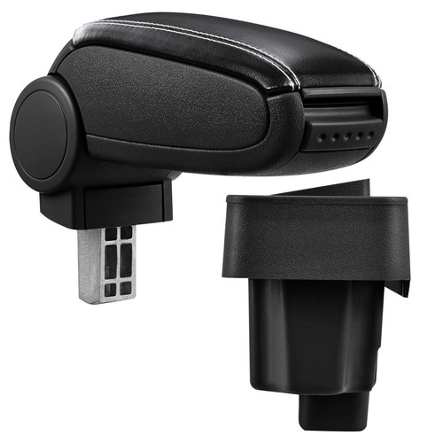 Armrest leather cover - leather,