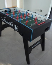Football Table Game Large 4ft Folding Foosball Compact Home Soccer Gaming Room