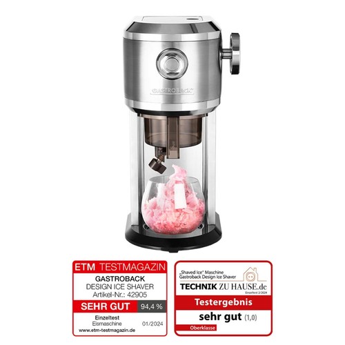 Gastroback design ice - gastroback, shaver
