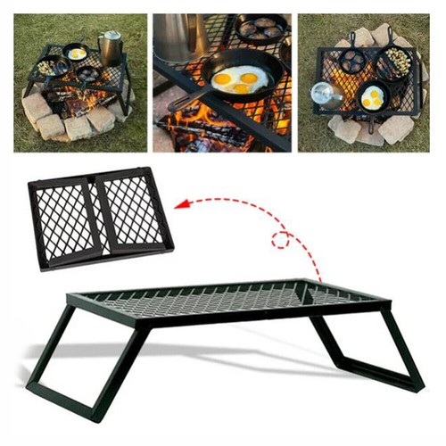 Foldable camping grill fire - foldable,