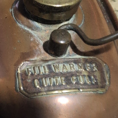 Copper art deco hot water - art,