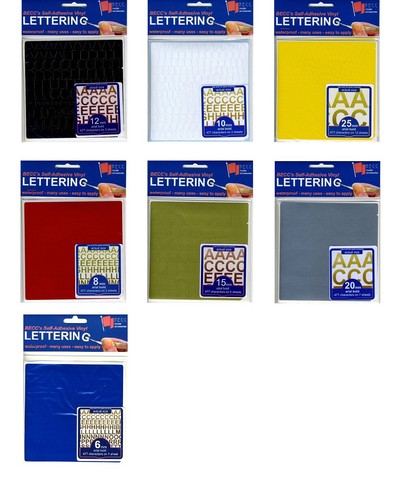 Becc vinyl letters numbers - becc,