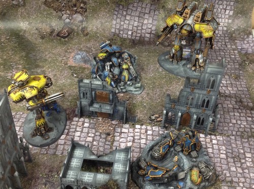 40k adeptus titanicus - titanicus, style