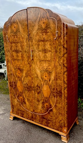 Superb walnut art deco - walnut, 2