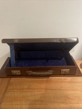 Vintage Leather Masonic Regalia Case / Small Suitcase With Key