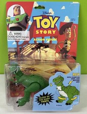 🔹Toy Story Rex Glow In The Dark Figure🔸Disney Pixar Thinkway Toys 1995🔸