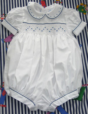 Smocked bubble romper vintage - bubble,